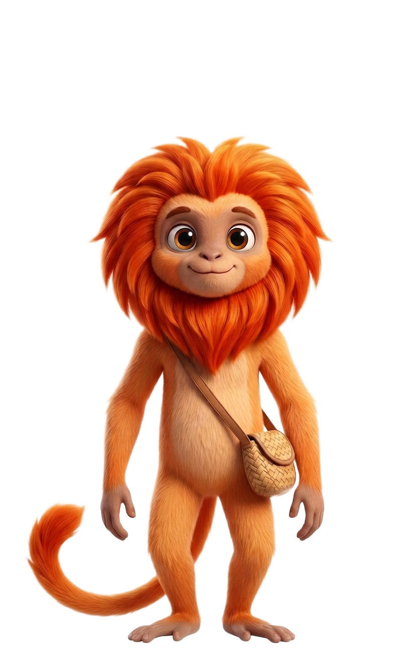 Mango — Golden tamarin · the trader